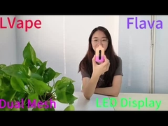 Duo 2 maszynowe cewki LED ekran Jednorazowy wape bar